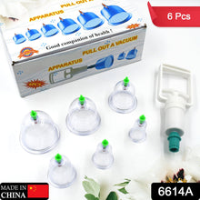 Therapy cupping kit with suction pumps, designed for muscle relief.