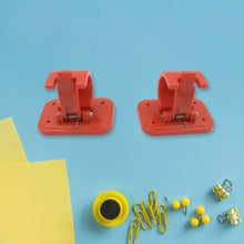 Adjustable curtain rod brackets with screws, mix color