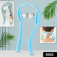 Neck Shoulder Massager, 13.5x7.08in Portable Relieving the Back for Men Relieving the Waist Women, Gym Equipment