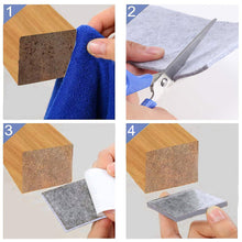 Furniture pads, square felt pads for floor protection.