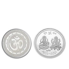 Silver color Coin for Gift & Pooja (Metal is not silver)